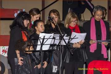 El Ejido vive la Navidad con belén y música (Foto Ildefonso Rodríguez)